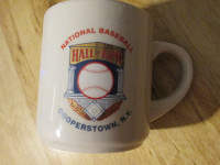 MLB Baseball Hall of Fame Mug Vintage Cooperstown Sports