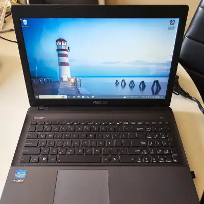 Asus laptop screen full key board with office, View more