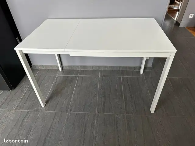 Moving sale - Used IKEA Dining room set (white) in Dining Tables & Sets in City of Halifax - Image 2