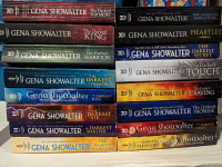 Set of Gena Showalter books