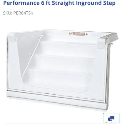 marche pour piscine creusée performance steps, View more