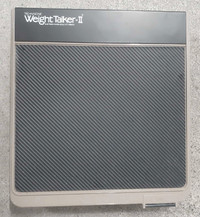 Talking Scale Technasonic Weight-Talker II 2 Electronic Vintage