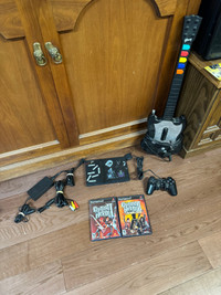 Sony PlayStation 2 guitar hero bundle