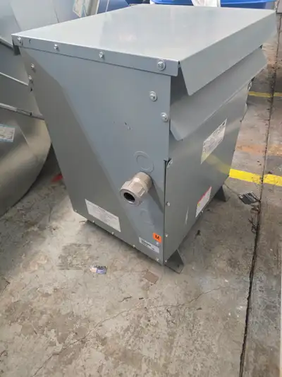 Used Like New Transformer 75 KVA 600V to 120/240V single phase. Bought for building but didn't end u...