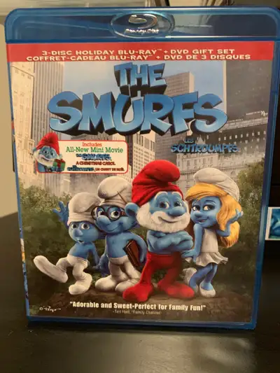 The Smurfs - 3-Disc Holiday Blu-ray + DVD Gift Set, View more