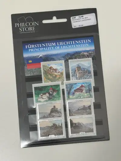 Liechtenstein Stamps - Castles 2011, View more