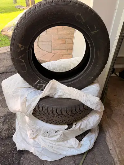 Good winter tires. 100$ for the set of four. 195/65R/15 91R