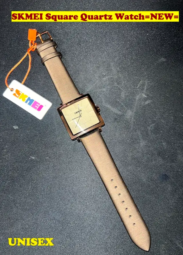 SKMEI Square Quartz Watch=NEW=