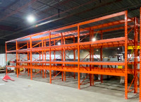 Pallet rack made in Canada not low quality bolt together import