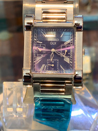 Sieko GLX Watch Blue Simple Timeless Design – Time Piece Gift