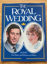 Royal Wedding 1981 exclusive magazines