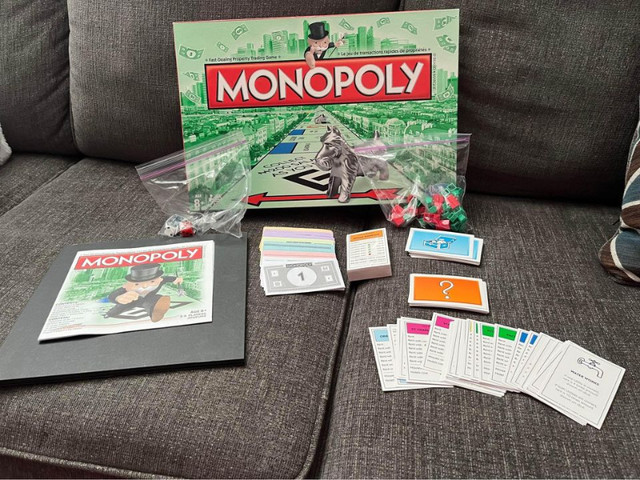 Monopoly Game Classic in Toys & Games in Kingston