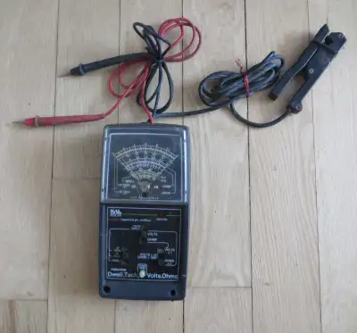 Tester automobile vintage KAL (Inductive Dwell,Tach,Volts,Ohms), View more