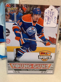 Yakupov Young GUNS EXPO Giant Promo Card Oilers Showcase 305