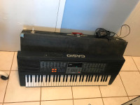 Casio CTk-650 Keyboard with AC/DC power adapter