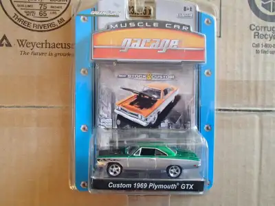 1:64 Greenlight MCG S&C Series 7 Custom 1969 Plymouth GTX gmachi, View more