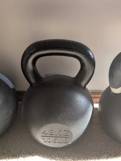 Great Lakes Girya 48kg Kettlebell E-Coat Cast Iron, View more