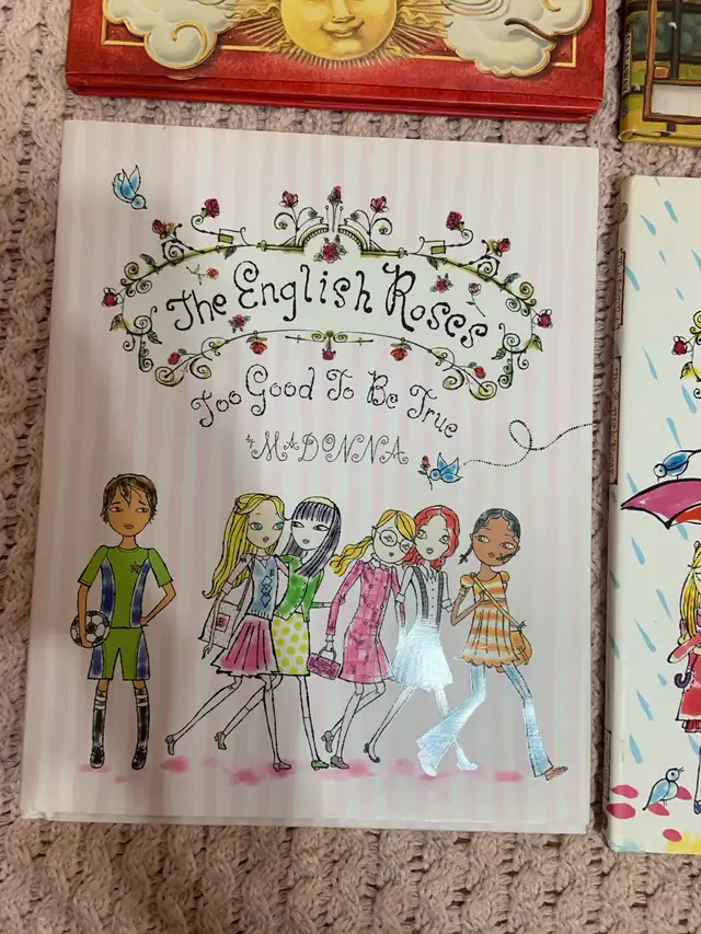 MADONNA’S HARDCOVER INSPIRATIONAL•THE ENGLISH ROSES BOOKS  in Fiction in Mississauga / Peel Region - Image 9