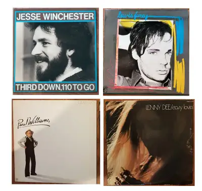 VINTAGE - DISQUES VINYL - VINYL LP'S  - Prix varia, View more