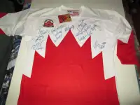 Team Canada 1972 Autographed Jersey