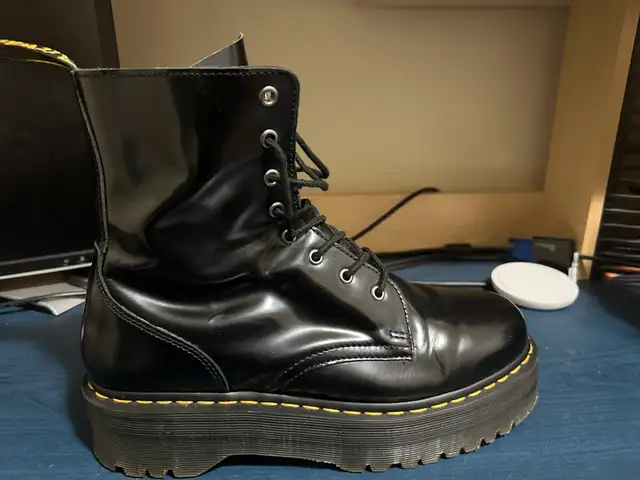 Dr Martens Leather Boots in Men's Shoes in Sault Ste. Marie - Image 5