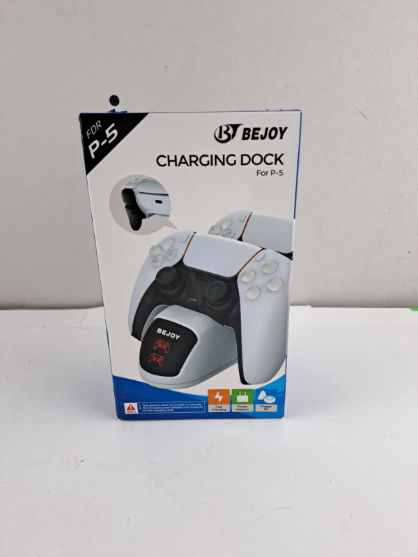PS5 Controller Charger, Bejoy PS5 Charging Station for Dualsense in Arts & Collectibles in Markham / York Region - Image 2