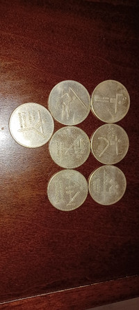 7 Olympic Tokens