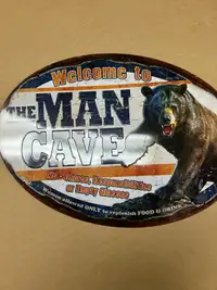 Sign for man cave 