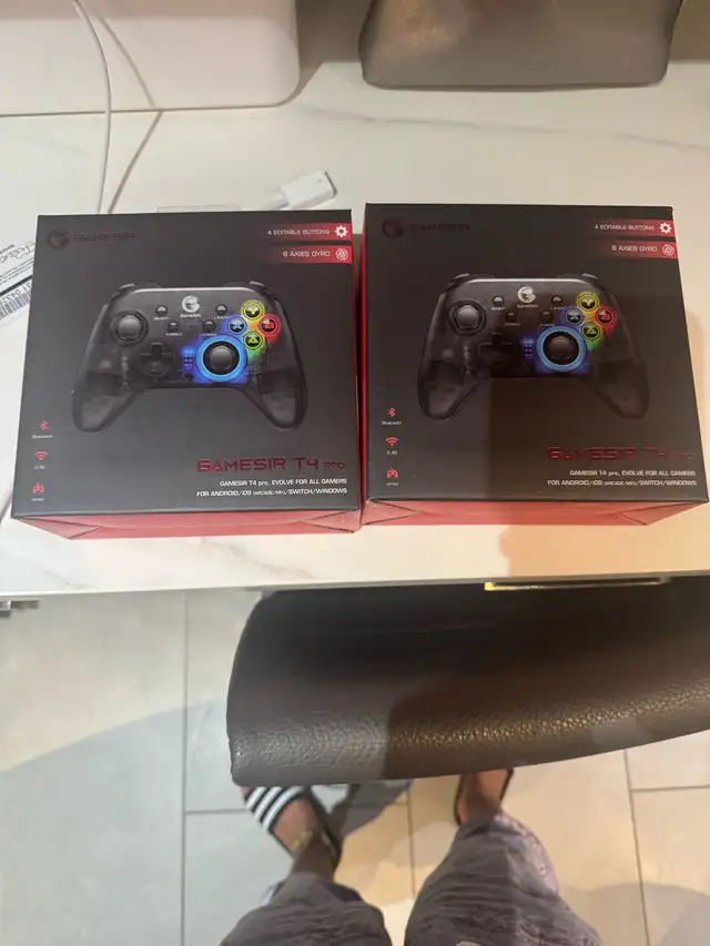 2 GameSir T4 Pro wireless controllers brand new 628637391842581218