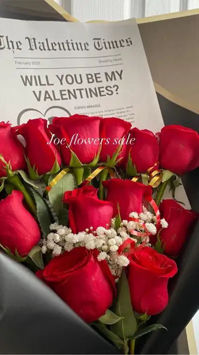 Roses Valentines gift dozen , View more