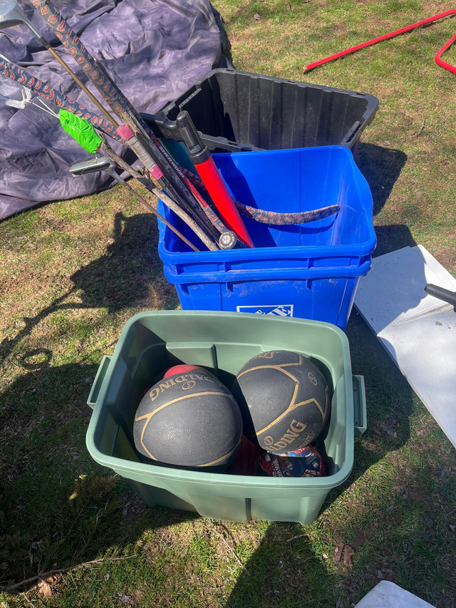 Rink Building Kit and miscellaneous sports equipment, balls etc. in Free Stuff in La Ronge - Image 2