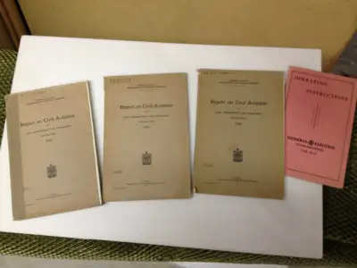 Report On Civil Aviation and Civil Government Air Operation for the Year 1926,1927,1928, 1929 & 1930...