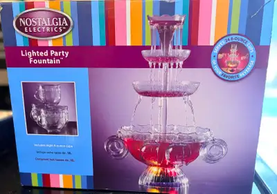 Lighted Punch Fountain , View more