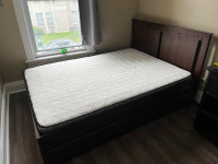 Full bed and mattress in great condition