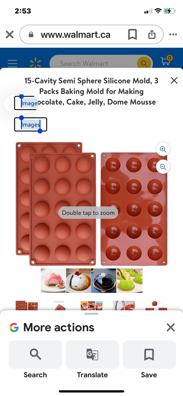 Silicone Cavity Spere Molds  in Kitchen & Dining Wares in Sudbury - Image 3