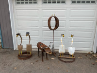 Recycled Material Sculptures $150 EACH