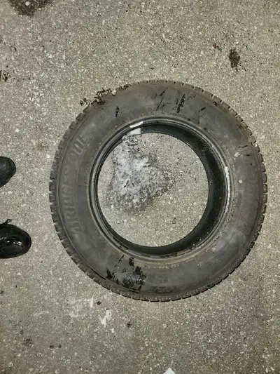 I'm selling a set of 4 used Bridgestone WS90 winter tire, size 225/65R17 102H, perfect for ensuring...