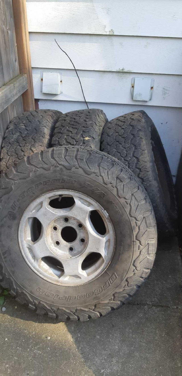 16" 6 bolt Chev A.T. Tires n Rims in Tires & Rims in London