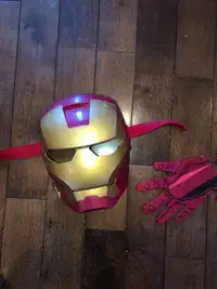 Masque Ironman rigide pour déguisement halloween