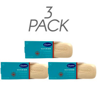 Dermisa Sulfur Bar Soap Natural Acne Treatment - Pack of 3