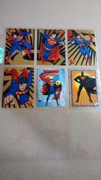 1993 The Return of Superman Complete Foil Set SP1-SP4 SkyBox DC