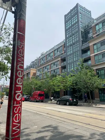 Beautiful, airy Queen West condo for rent