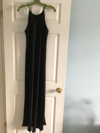 Ladies Long Black Dress