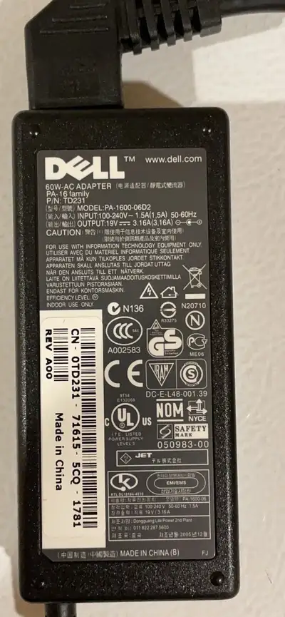 Dell PA 16 power supply , View more