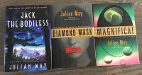 Julian May The Galactic Milieu Trilogy hard cover book