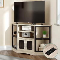 BRAND NEW YITAHOME 50" Corner TV Stand, Media Console Table