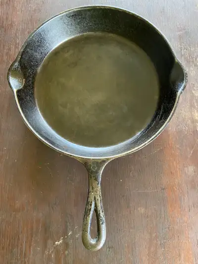 Vintage Smart Brockville Diamond G Cast Iron Frying Pan #8, View more