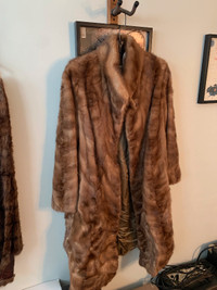 Authentic Female Mink Fur Coat- Leader Fur Co Ltd