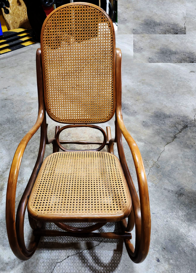 Authentic Wicker Style Rocking/lounge Chair, View more