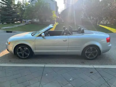 2004 Audi A4 cabriolet in excellent condition. Runs and drives smoothly with no mechanical issues. N...